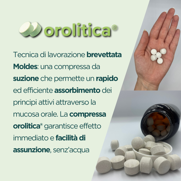 OROLITICA Compressa orolitica tecnologia esclusiva Moldes